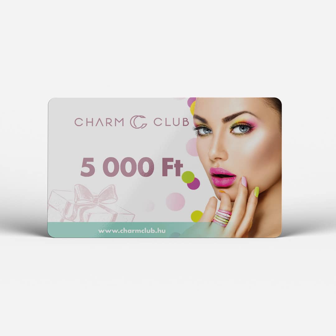15.000 Ft értékű CharmClub Ajándékkártya